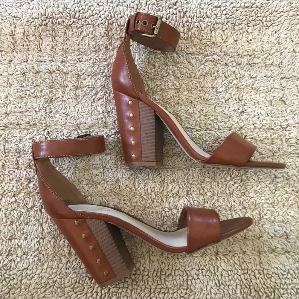 Indigo Rd. Beaded heel shoes